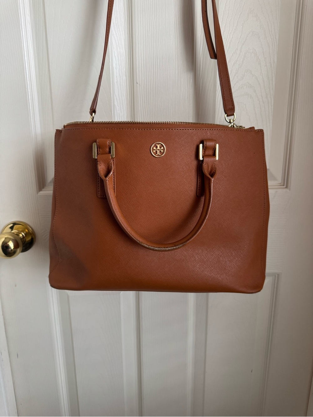Tory Burch Robinson Tote Bag Purse -Please Read FULL Description